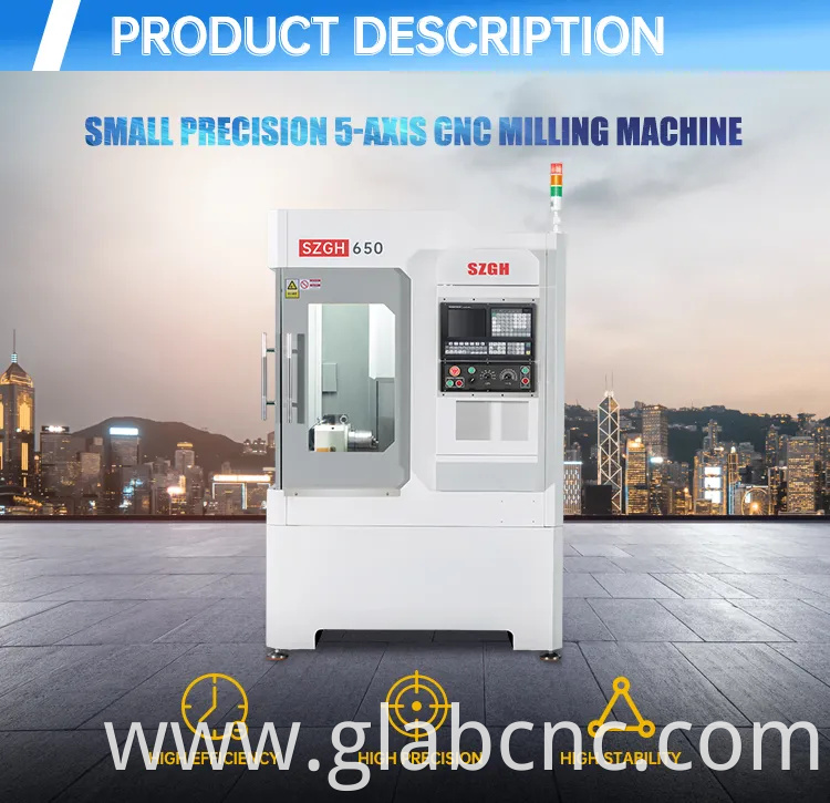 5-Axis CNC Milling Machine Manufacturer Szgh-650 Horizontal Vertical Machining Center Milling Machine Large Machining Center Factory High Quality Drive Turning